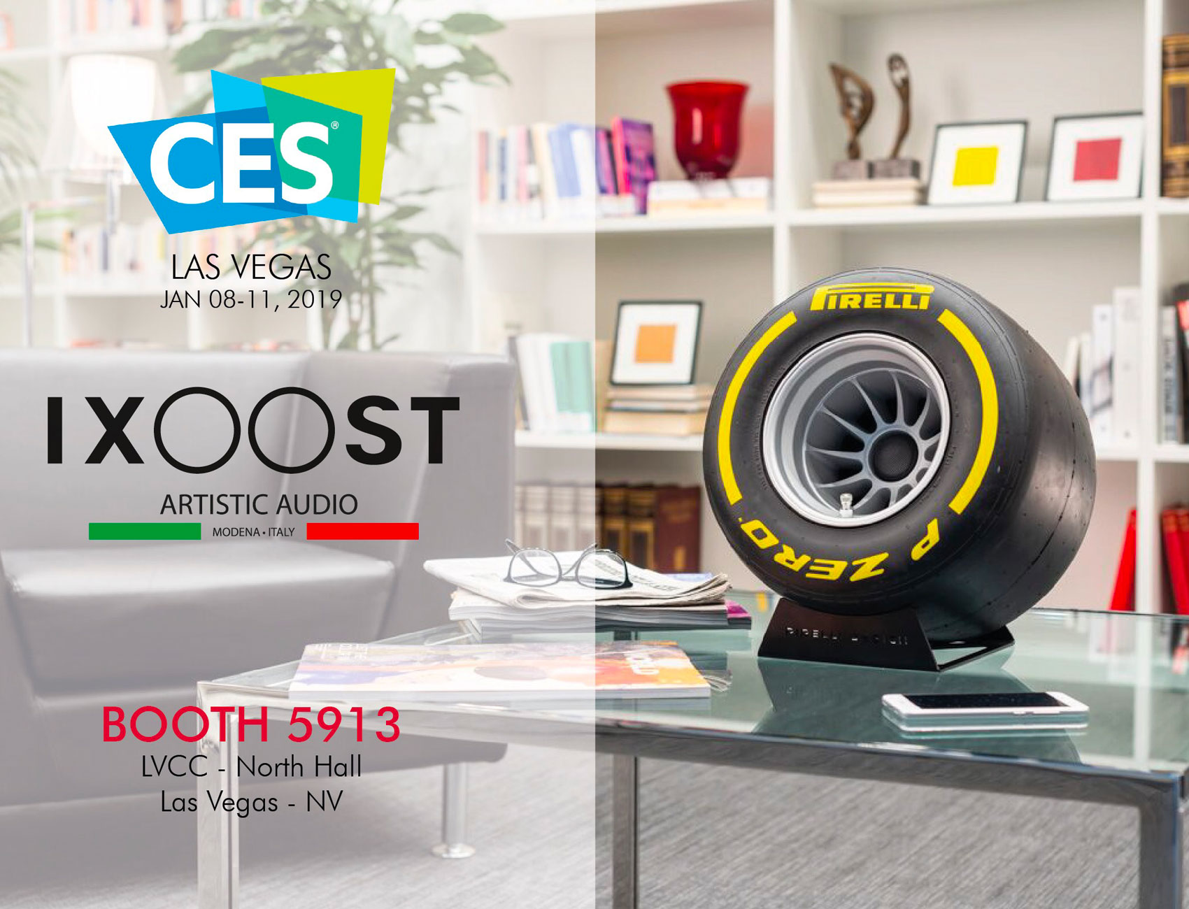 IXOOST home sound system at CES Las Vegas