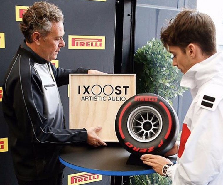 iXOOST stereo system Leclerc receives the Pirelli P ZERO Sound