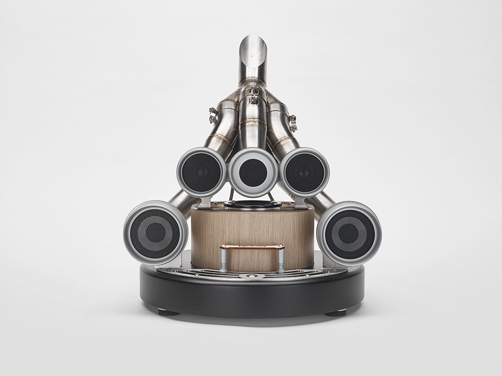 XiLO Alluminio Corsa (Betulla Rovere Silver) impianto audio da casa di lusso