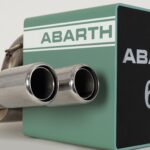 KUBO Abarth 695 impianto audio di lusso con amplificatore da 1x100W